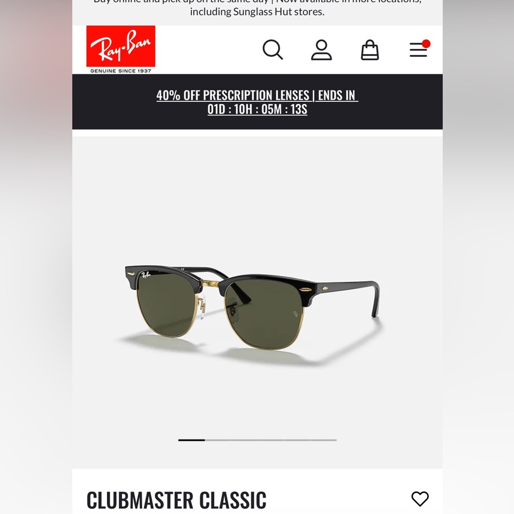 Ray-Ban Clubmaster